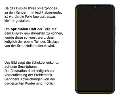 Dünne und klare Folie passend zugeschnitten für Infinix Hot 10 Play