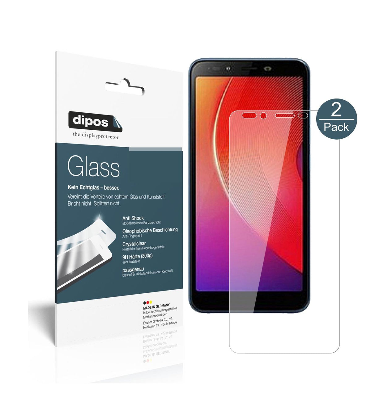 Perfekte Passform und ultimative Qualität: Unser 9H Panzerglas bietet Schutz für Infinix-Smart 2 Pro