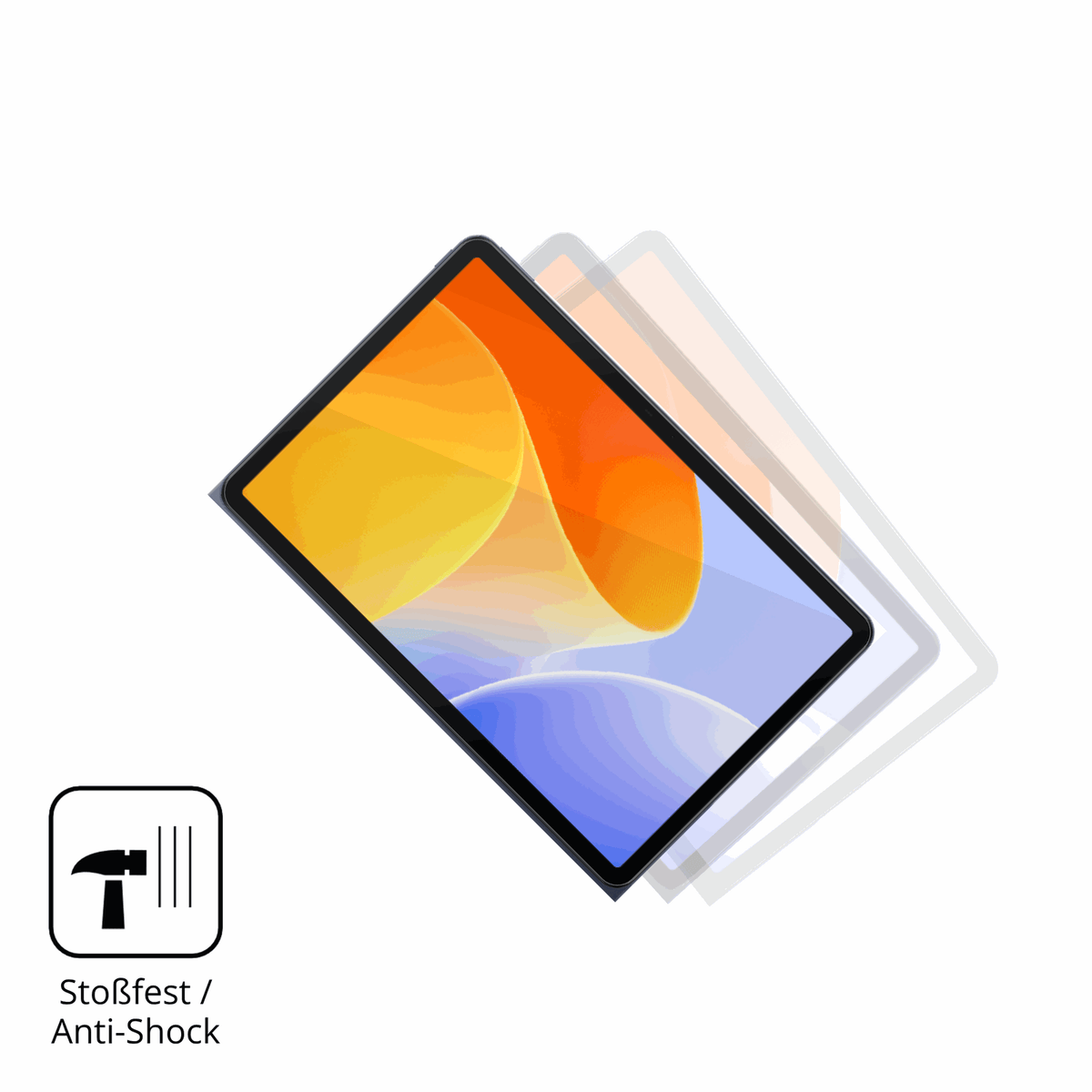 2x 9H Schutzfolie für Infinix XPad 30E Panzerfolie