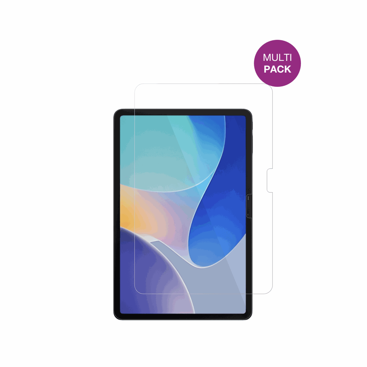 InfinixXPad Edge mit aufgebrachter dipos Displayschutzfolie, glasklare Darstellung ohne Einschränkungen
