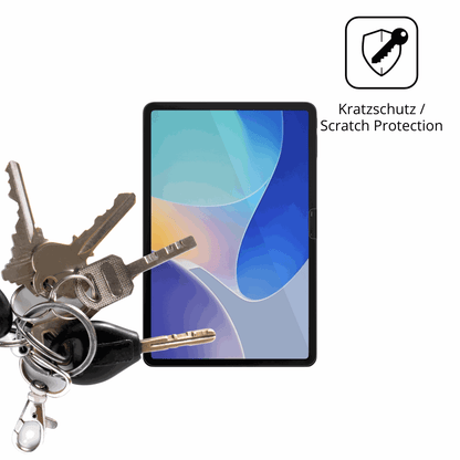 Schutz gegen Kratzer auf dem Infinix XPad Edge Glas durch Schlüssel oder Ähnliches