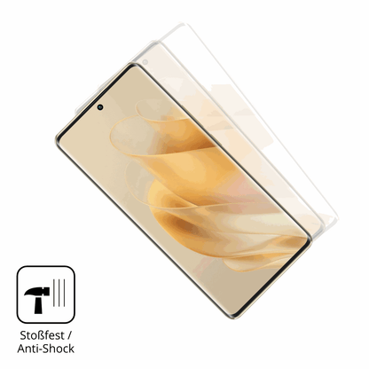 Schutz gegen Kratzer auf dem Infinix Zero 30 5G Glas durch Schlüssel, Stöße gegen die Tischkante oder Stürze