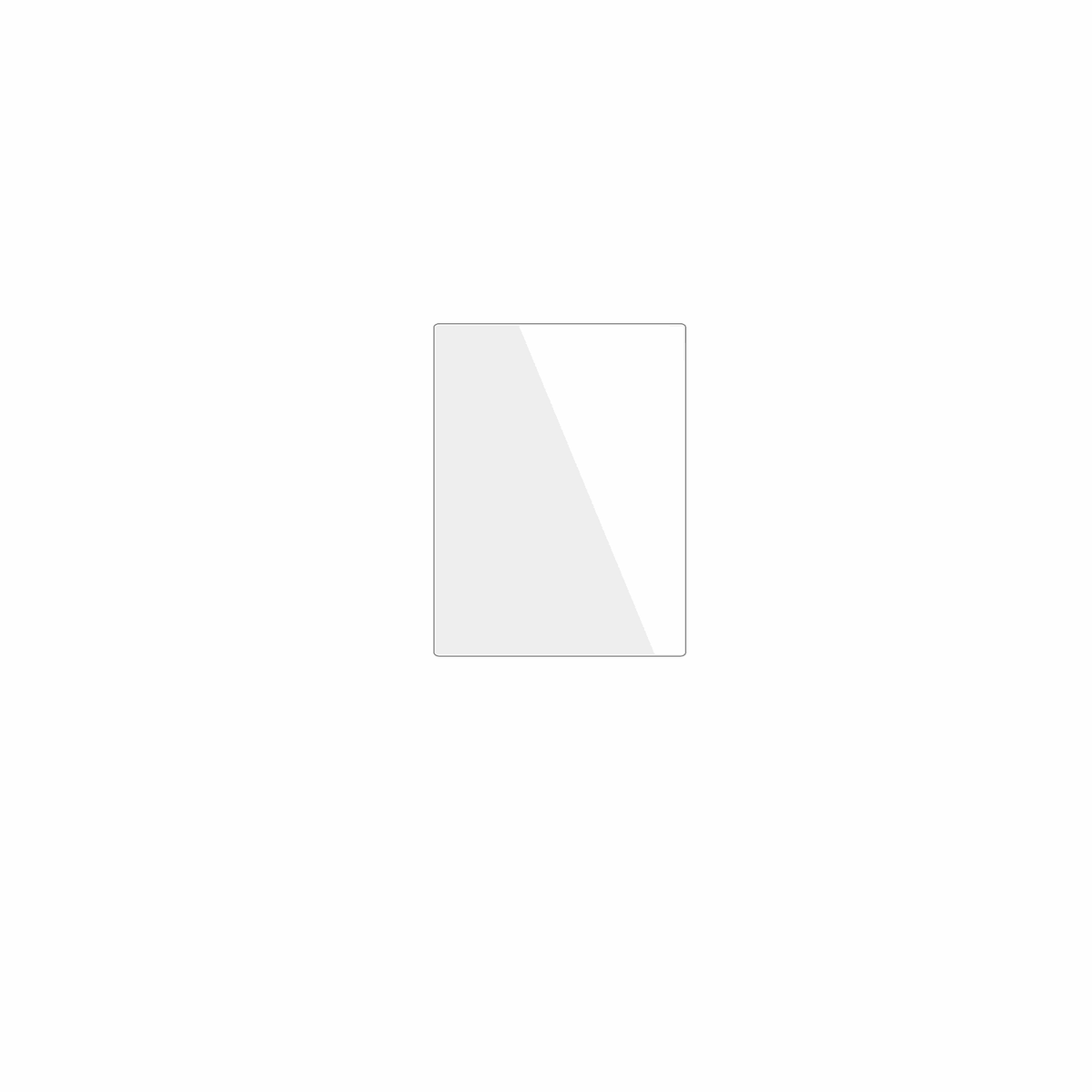 dipos Displayschutz für INF WDC901, transparente Oberfläche, geringe Dicke und perfekte Passform