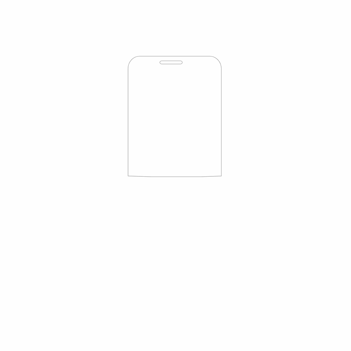 dipos Displayschutz für INOI 140 Classic Lite 4G, mattierte Oberfläche, geringe Dicke und perfekte Passform