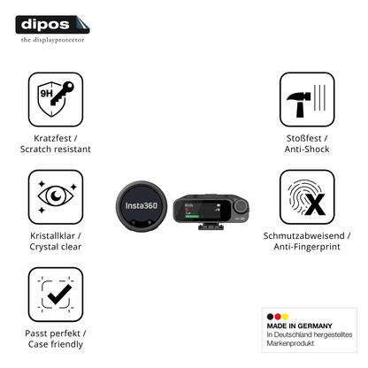 2x 9H Schutzfolie für Insta360 Mic Pro TX + RX Panzerfolie