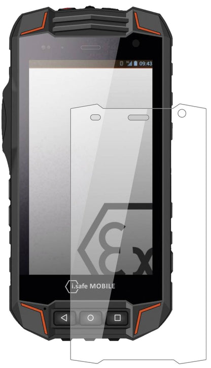 1x 9H Schutzfolie für i.safe MOBILE IS520.1 Panzerfolie