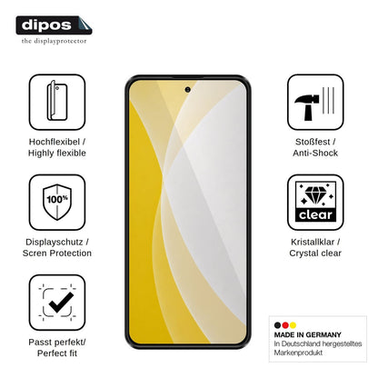 2x 3D Full Cover Schutzfolie für JoyHandy Pova 7 Pro