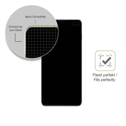 2x Full Cover Schutzfolie matt für Samsung Galaxy  (6)