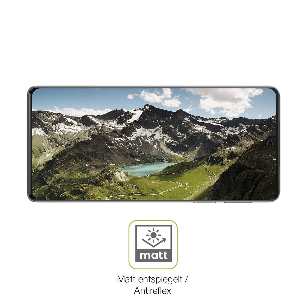 2x Full Cover Schutzfolie matt für Motorola Edge P (5)