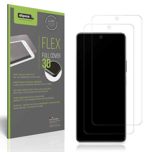 2x Full Cover Schutzfolie matt für Huawei Nova 11i (1)