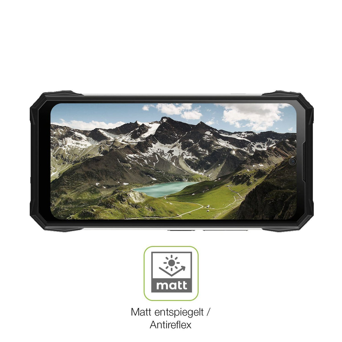 2x Full Cover Schutzfolie matt für Doogee S89 Pro (5)