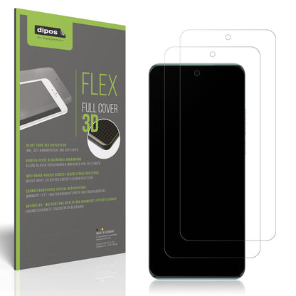 2x Full Cover Schutzfolie matt für Motorola Edge 4 (1)