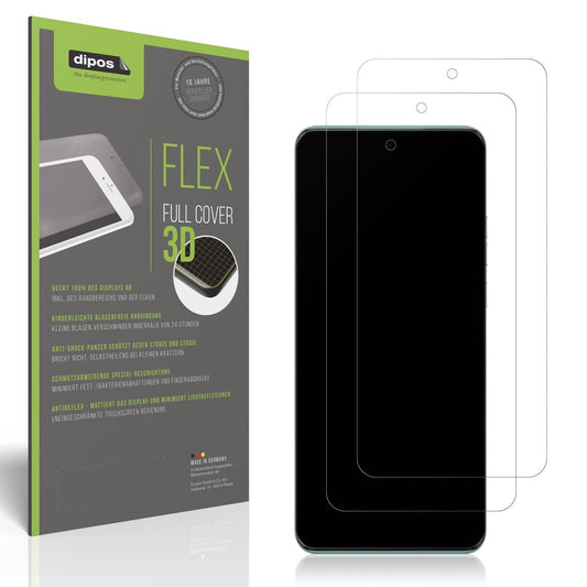 2x Full Cover Schutzfolie matt für Motorola Edge 4 (1)