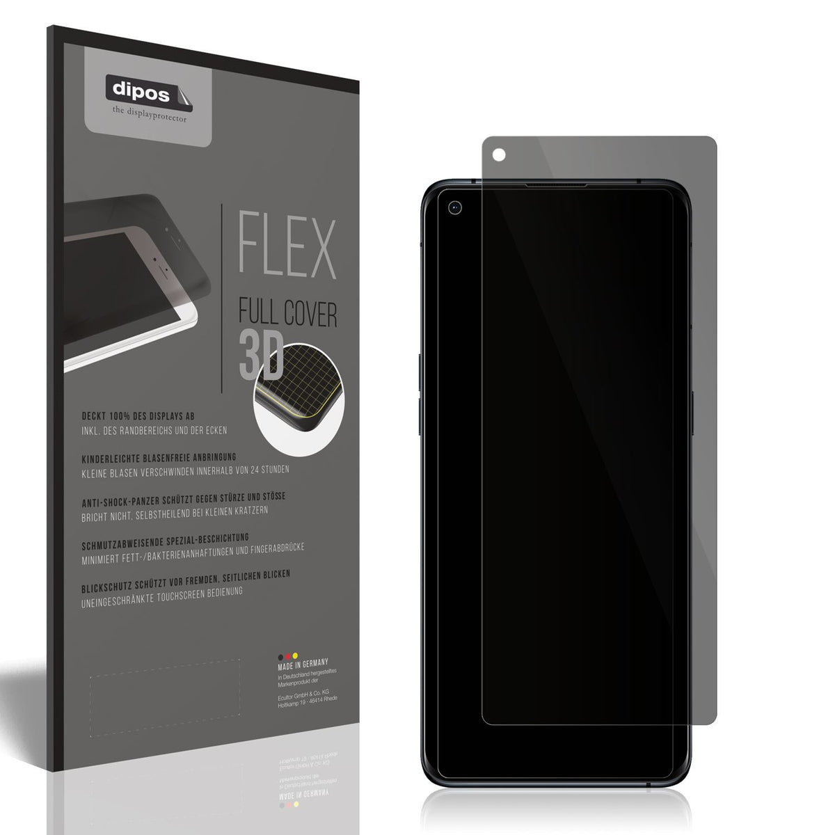 Full Cover Privacy Blickschutzfolie für Oppo Find  (1)