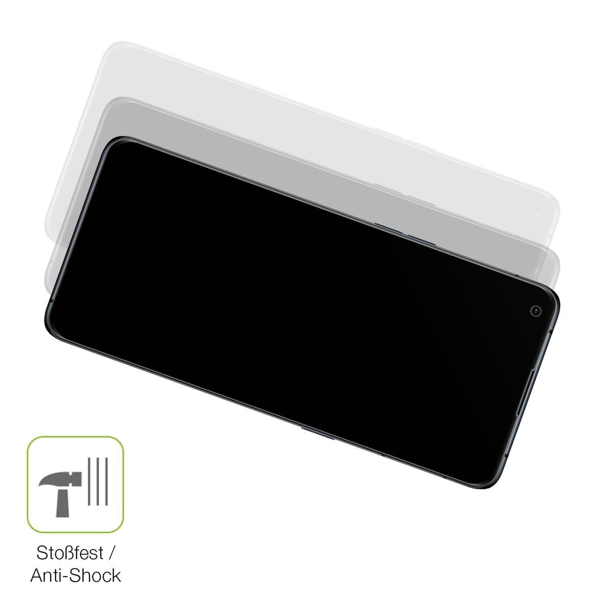 2x Full Cover Schutzfolie matt für Oppo Find X3 Pr (4)