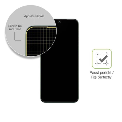 2x Full Cover Schutzfolie matt für Xiaomi Redmi A2 (6)