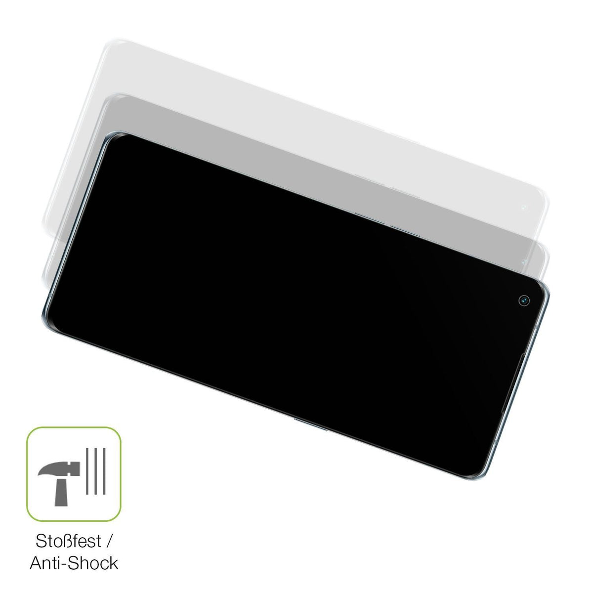 2x Full Cover Schutzfolie matt für Oppo Reno6 Pro  (4)