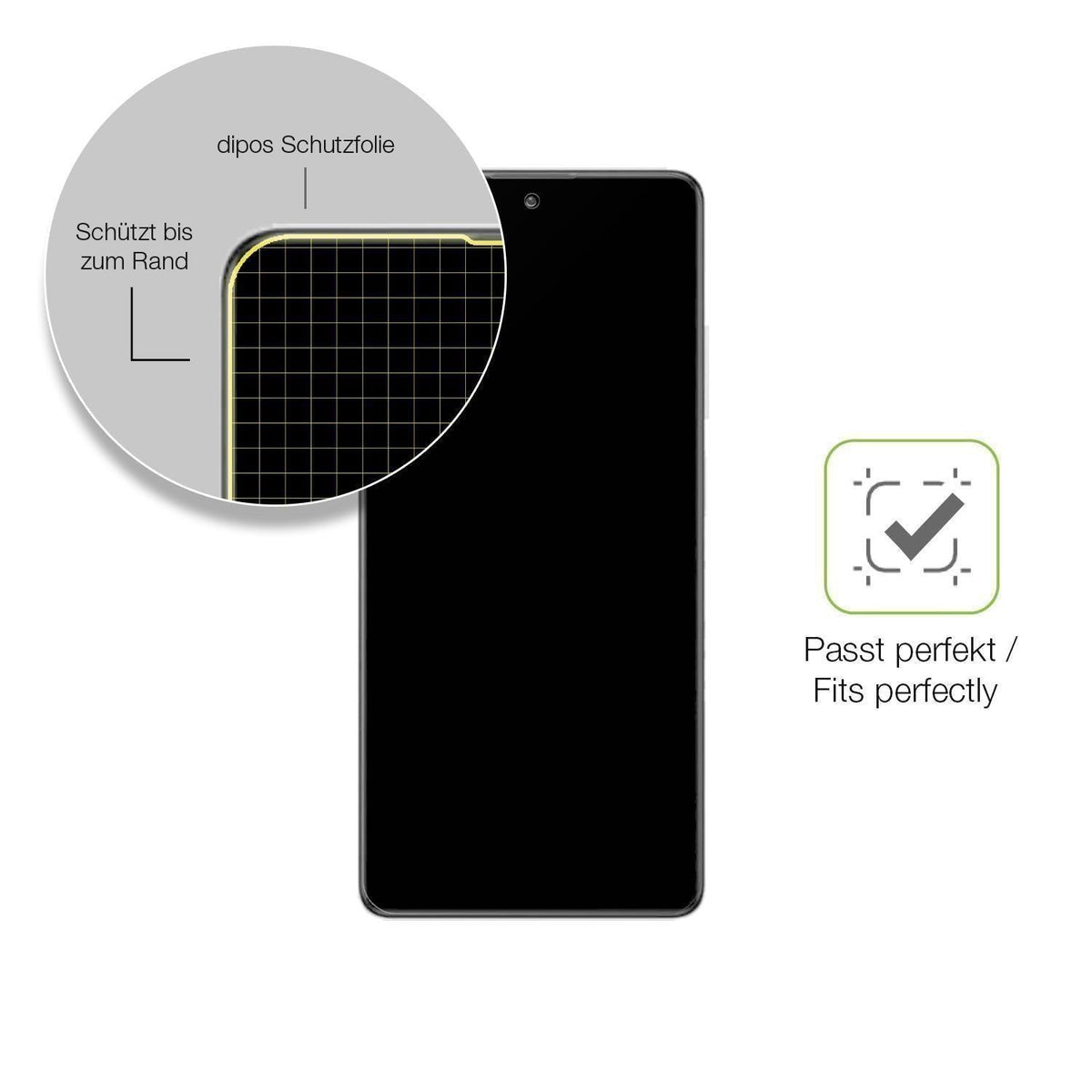 2x Full Cover Schutzfolie matt für Xiaomi Redmi No (6)
