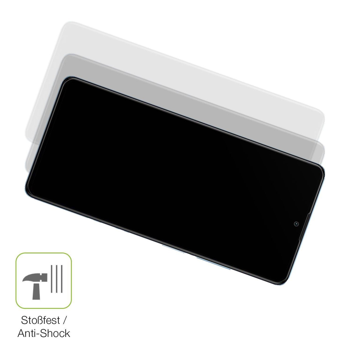2x Full Cover Schutzfolie matt für Xiaomi Redmi No (4)