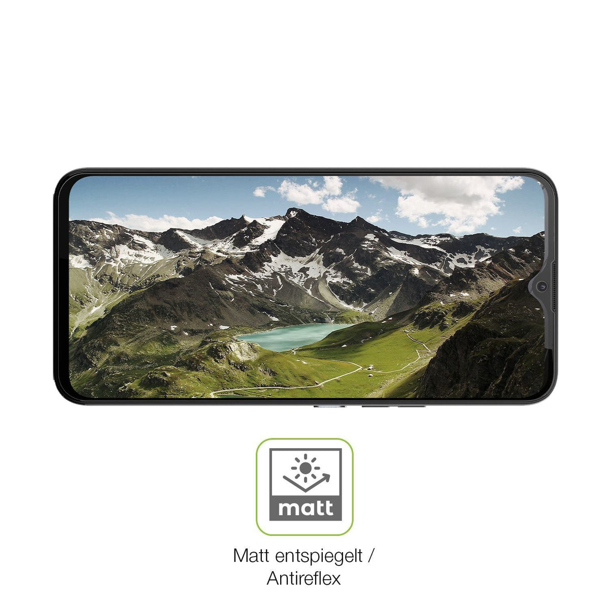 2x Full Cover Schutzfolie matt für Gigaset GS5 Lit (5)