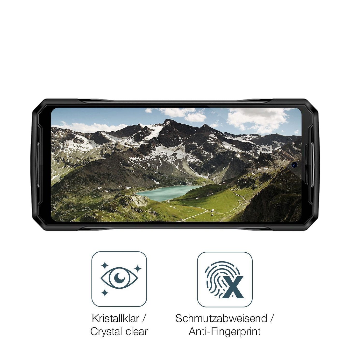 2x 9H Schutzfolie für Doogee DK10 Panzerfolie (5)