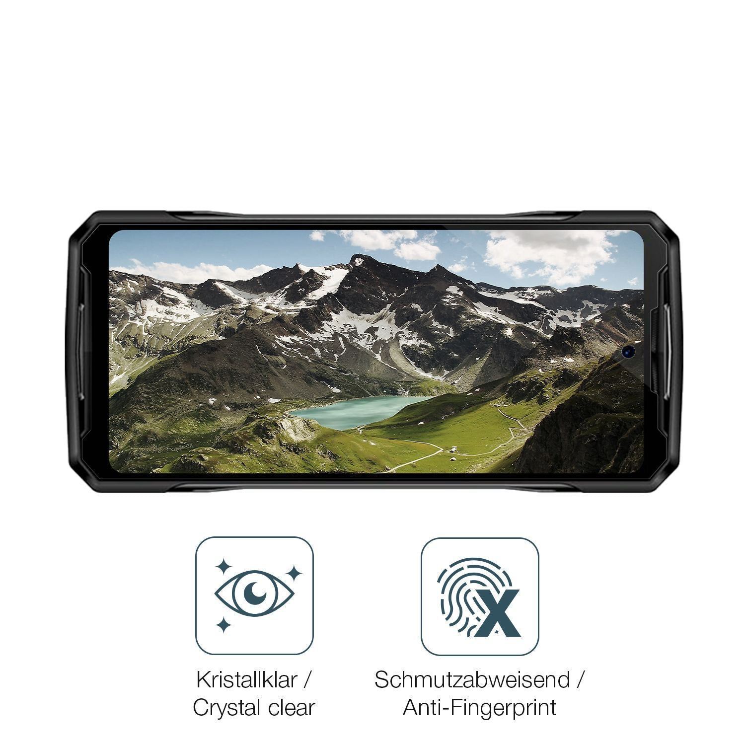 2x 9H Schutzfolie für Doogee DK10 Panzerfolie (5)