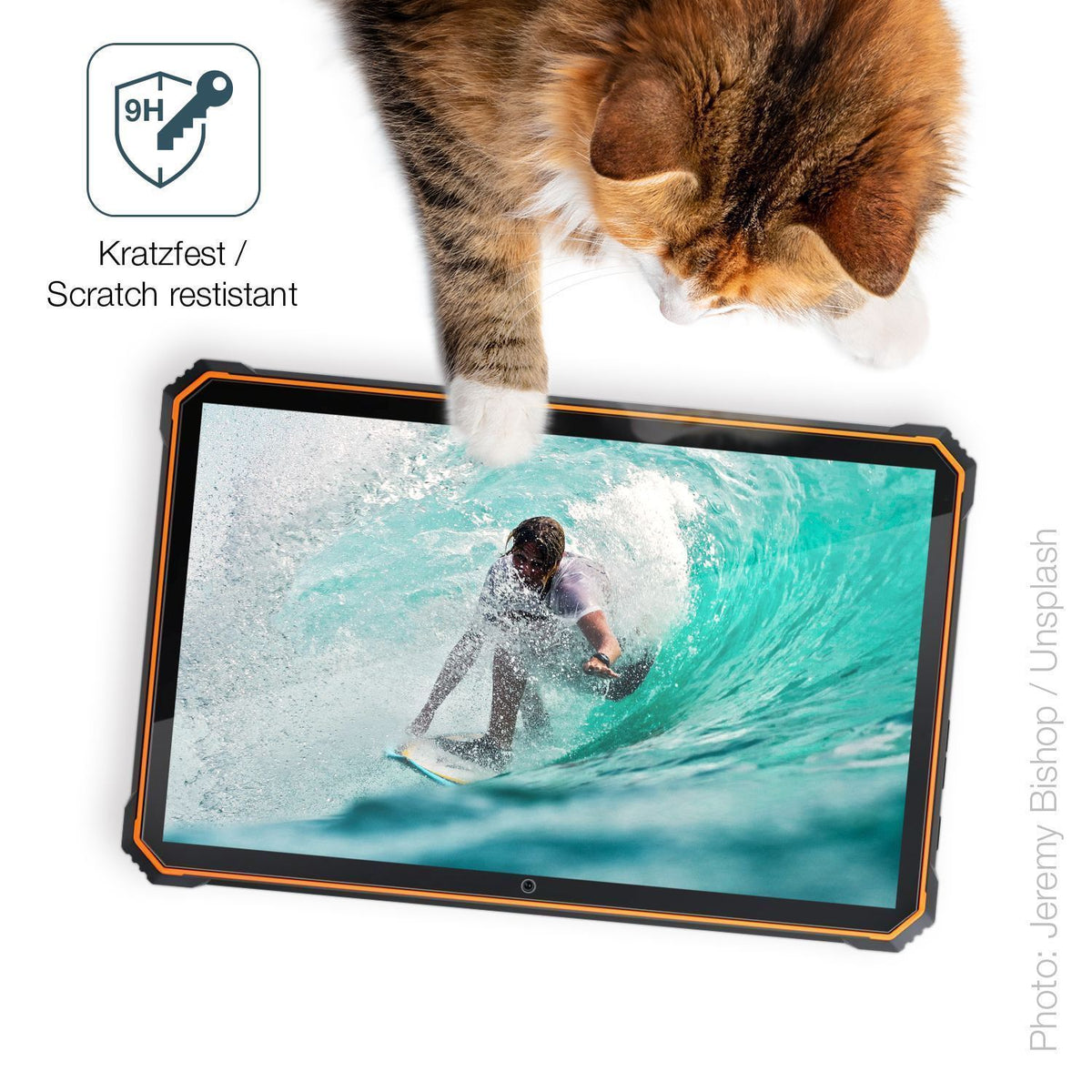 2x 9H Schutzfolie für Blackview Active 8 Pro Panze (3)