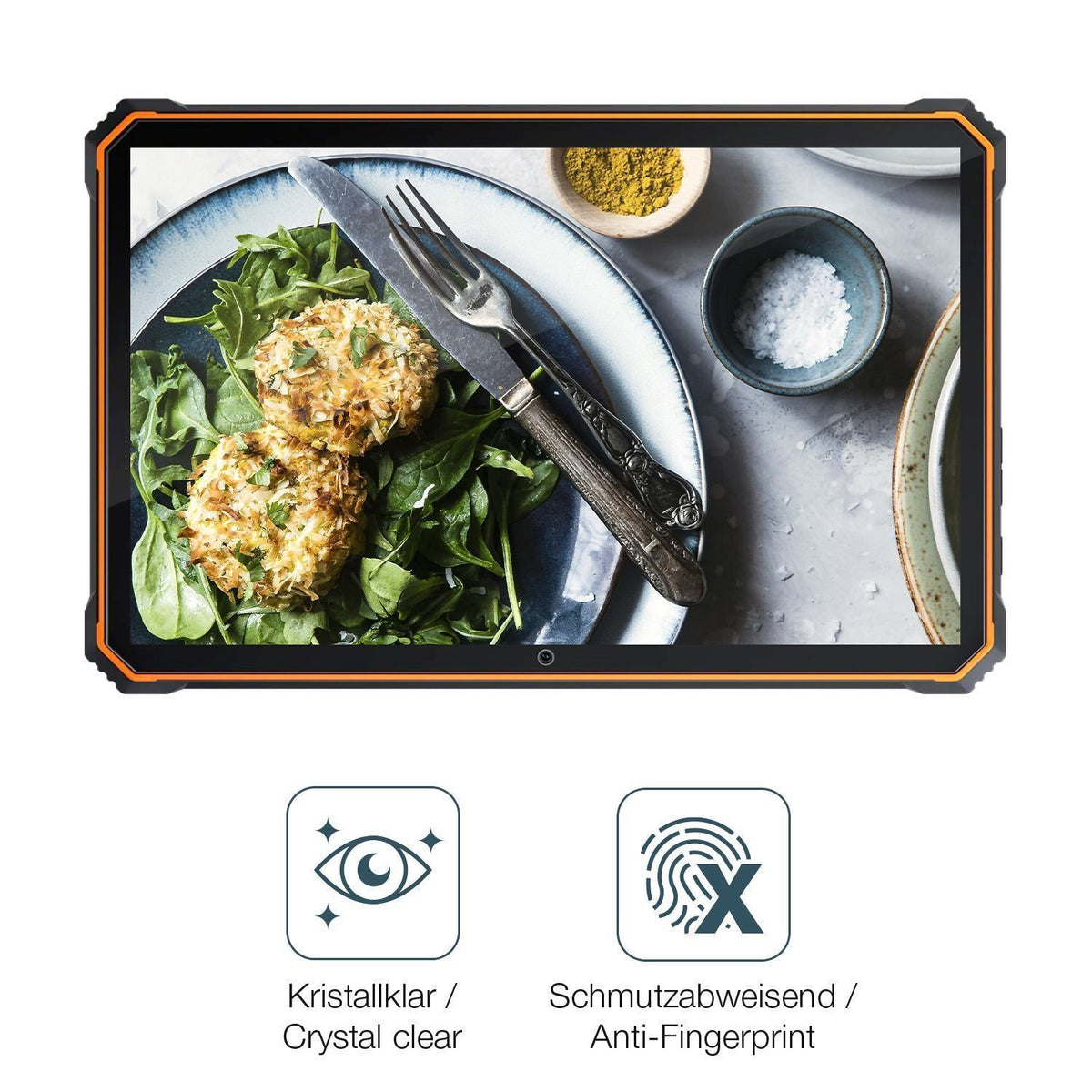 2x 9H Schutzfolie für Blackview Active 8 Pro Panze (5)