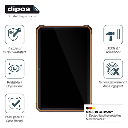 2x 9H Schutzfolie für Blackview Active 8 Pro Panze (7)