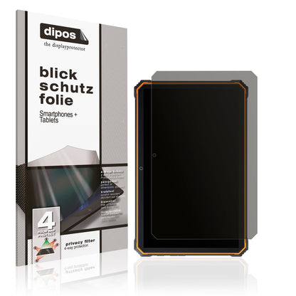 Blickschutzfolie für Blackview Active 8 Pro matt S (1)