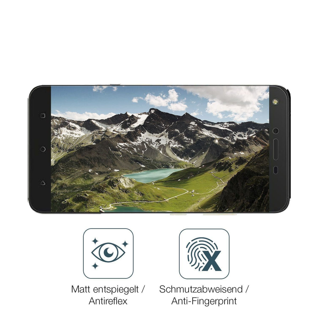 2x 9H Schutzfolie matt für Tecno Spark K7 Panzerfo (5)