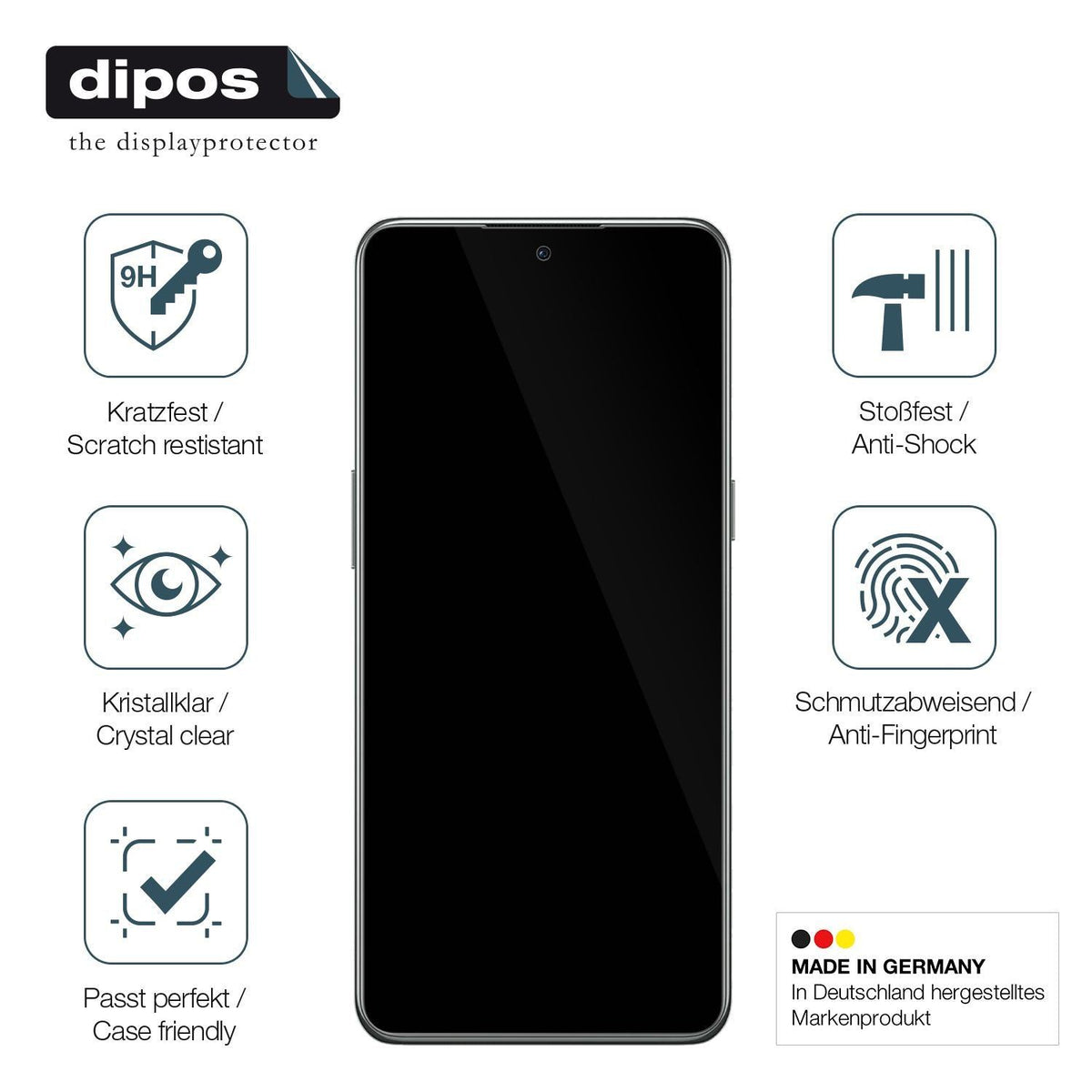 2x 9H Schutzfolie für OnePlus 10T 5G Panzerfolie (7)