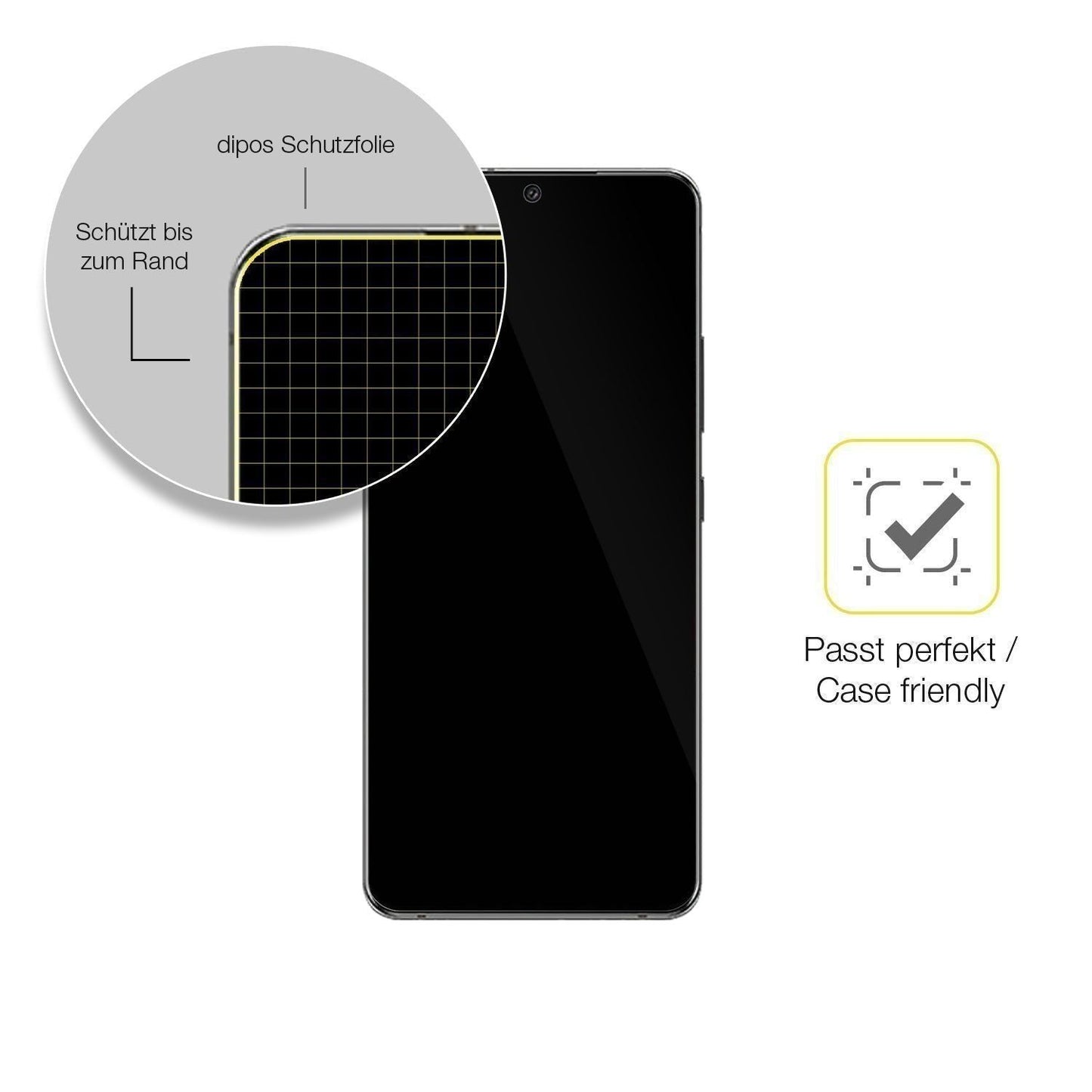 2x 3D Full Cover Schutzfolie für Samsung Galaxy A8 (6)