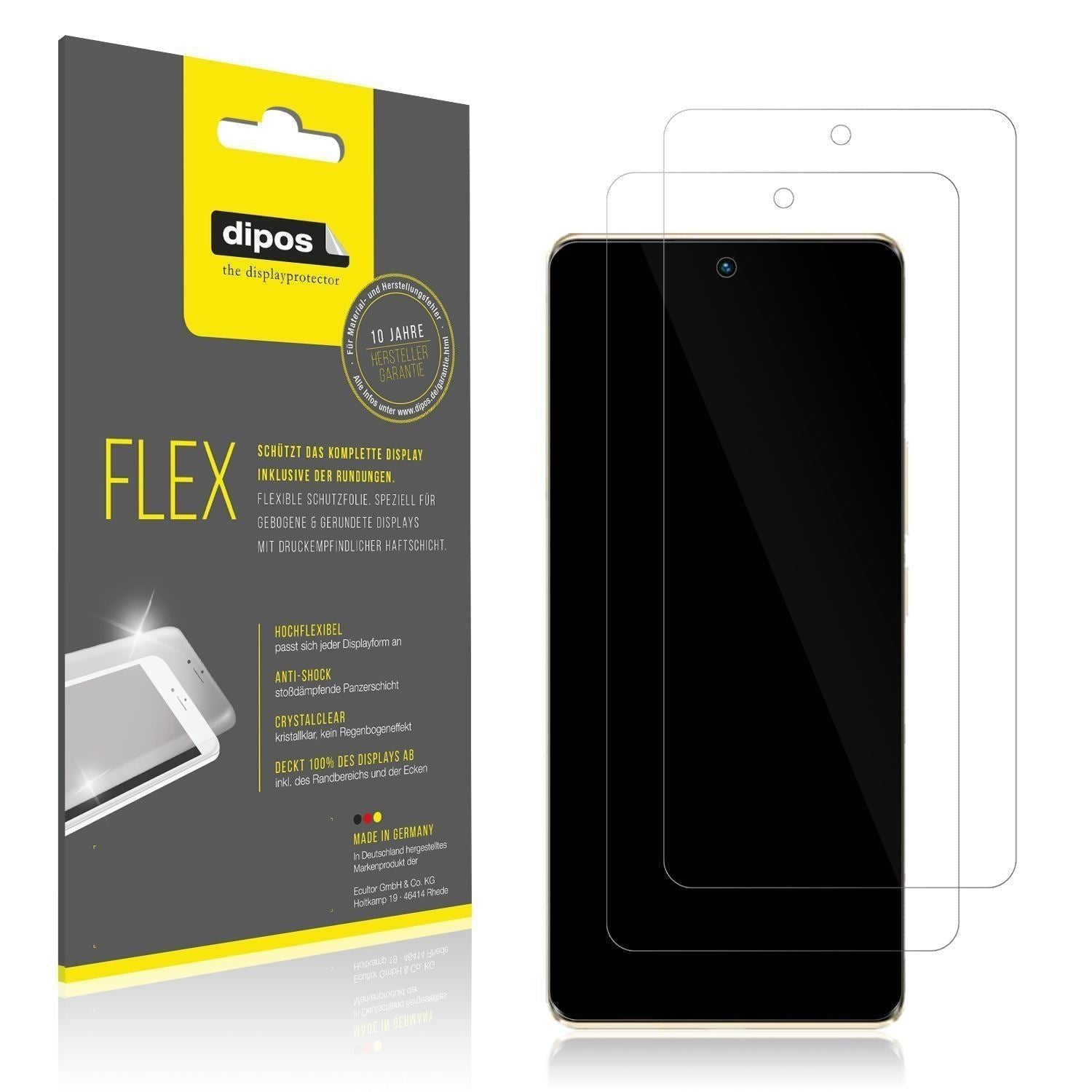 2x 3D Full Cover Schutzfolie für Infinix Zero 30 (1)