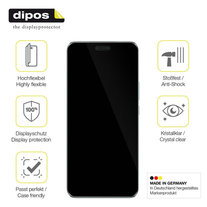 2x 3D Full Cover Schutzfolie für HONOR Magic6 Pro (7)