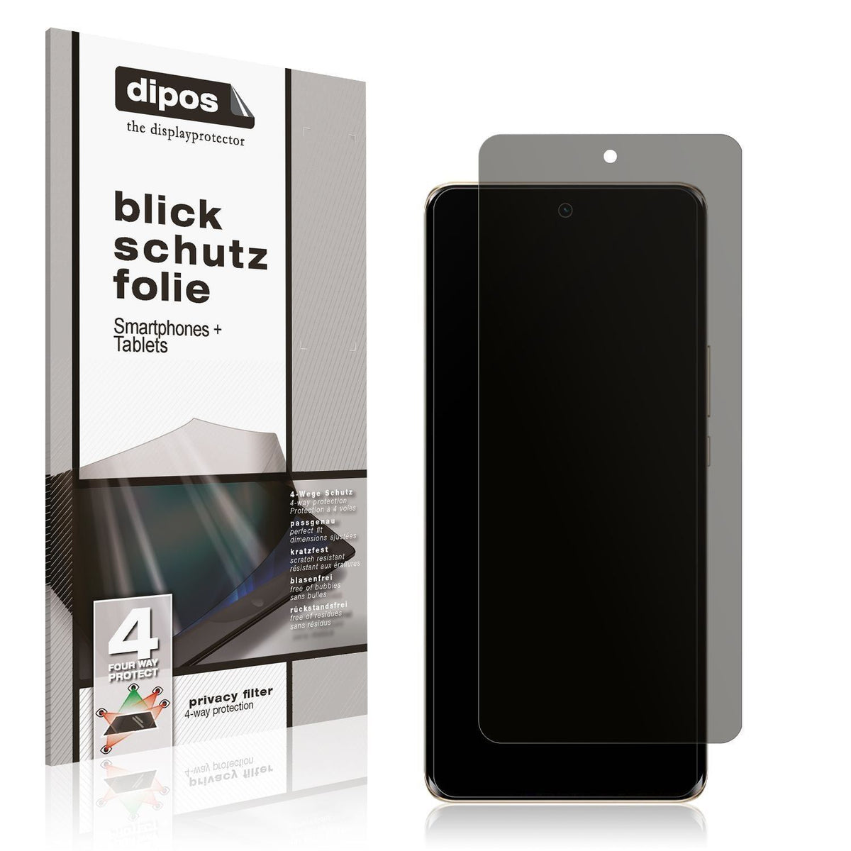 Blickschutzfolie für HONOR Magic6 Lite matt Schutz (1)