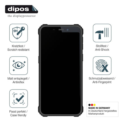 2x 9H Schutzfolie matt für Oukitel WP20 Pro Panzer (7)