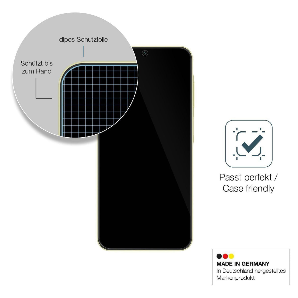 2x 9H Schutzfolie für SAMSUNG Galaxy A25 5G Panzer (6)