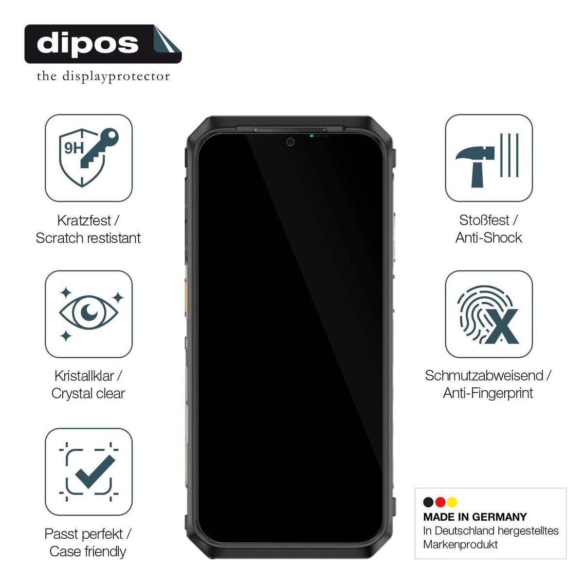 2x 9H Schutzfolie für Ulefone Armor 18T Ultra Panz (7)