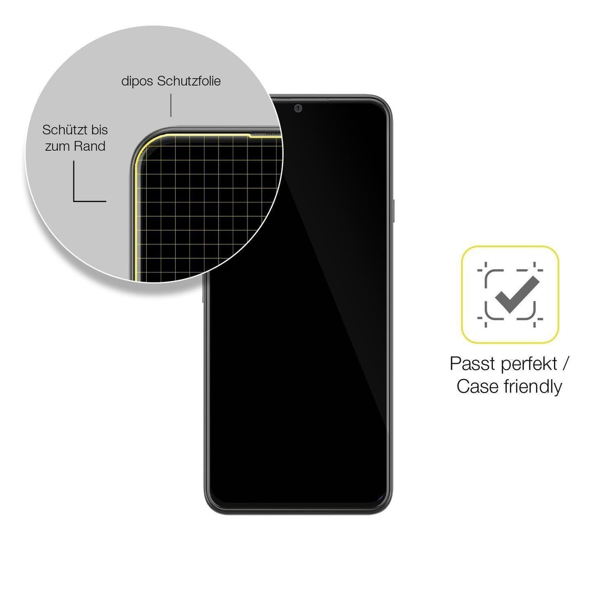 2x 3D Full Cover Schutzfolie für Wiko T60 (6)