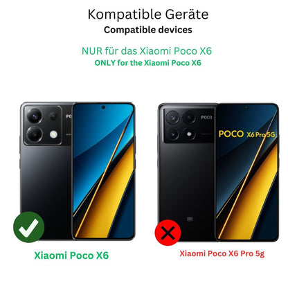4x Schutzfolie matt für Xiaomi Poco X6 Display-Sch (3)