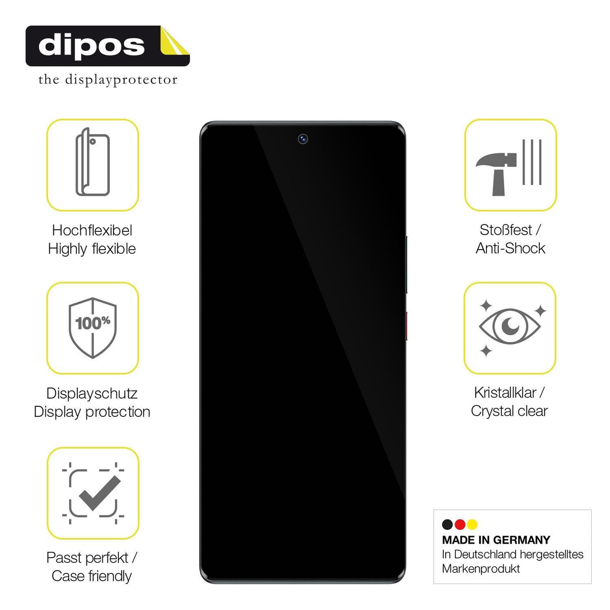 2x 3D Full Cover Schutzfolie für ZTE Blade V50 (7)