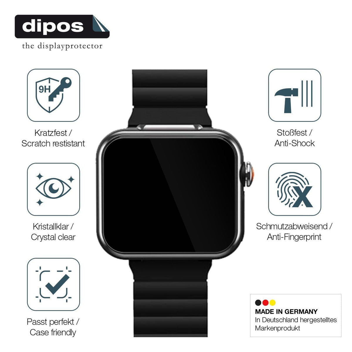 2x 9H Schutzfolie für Vtech Kidizoom Smartwatch Ma (7)