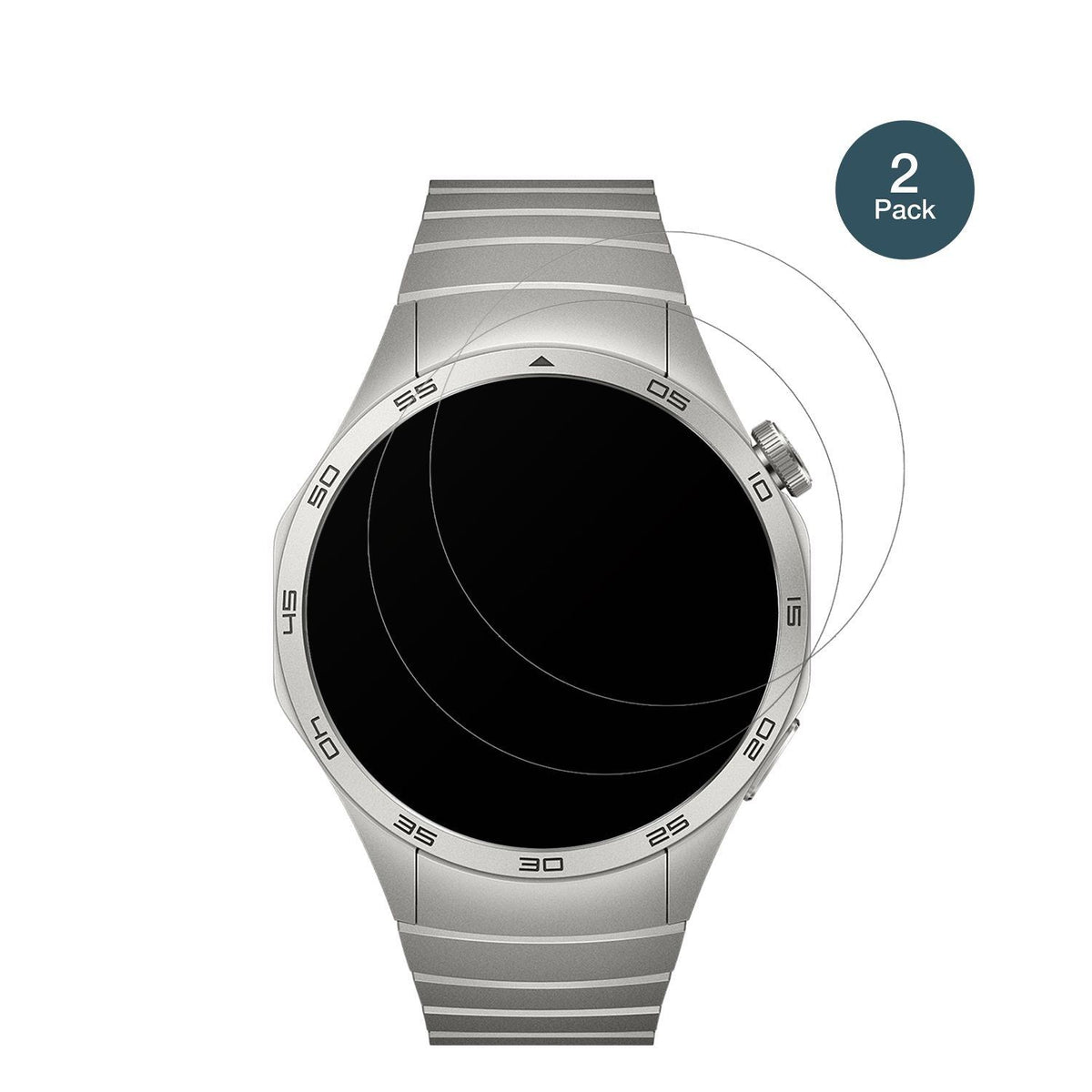 2x 9H Schutzfolie matt für Huawei Watch GT4 46mm P (2)