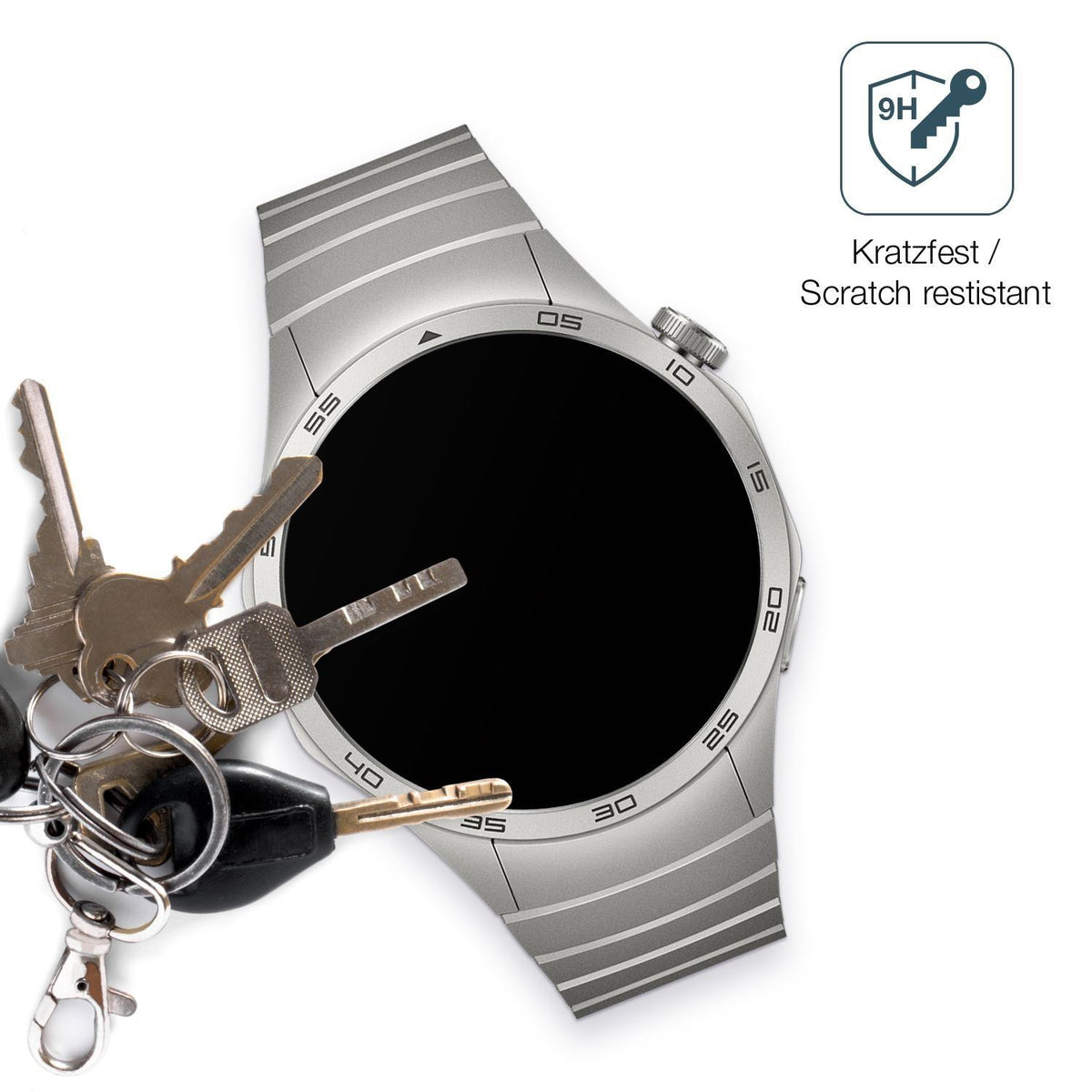 2x 9H Schutzfolie matt für Huawei Watch GT4 46mm P (3)