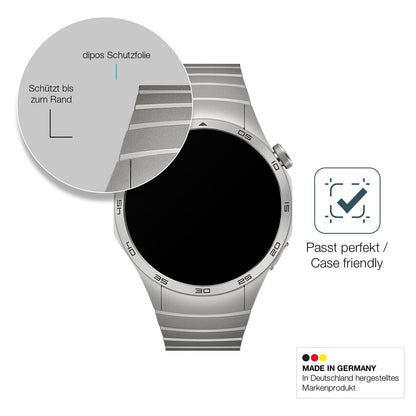2x 9H Schutzfolie matt für Huawei Watch GT4 46mm P (6)