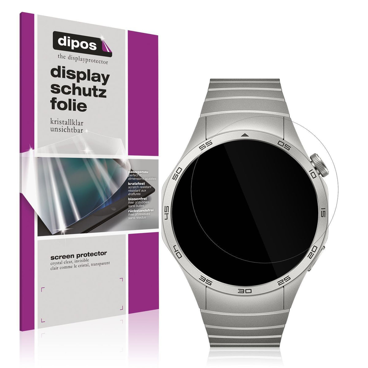 6x Schutzfolie klar für Huawei Watch GT4 46mm Disp (1)