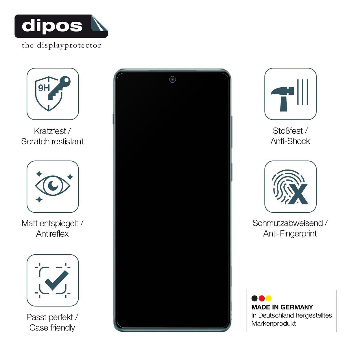 2x 9H Schutzfolie matt für Oneplus Ace 2 Pro Panze (7)