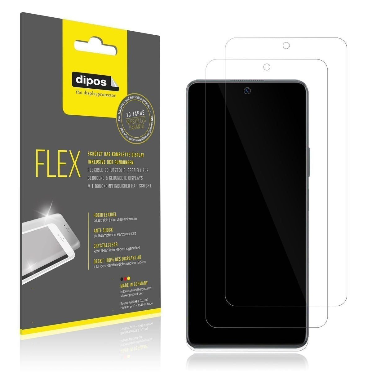 2x 3D Full Cover Schutzfolie für Huawei Nova 11i (1)