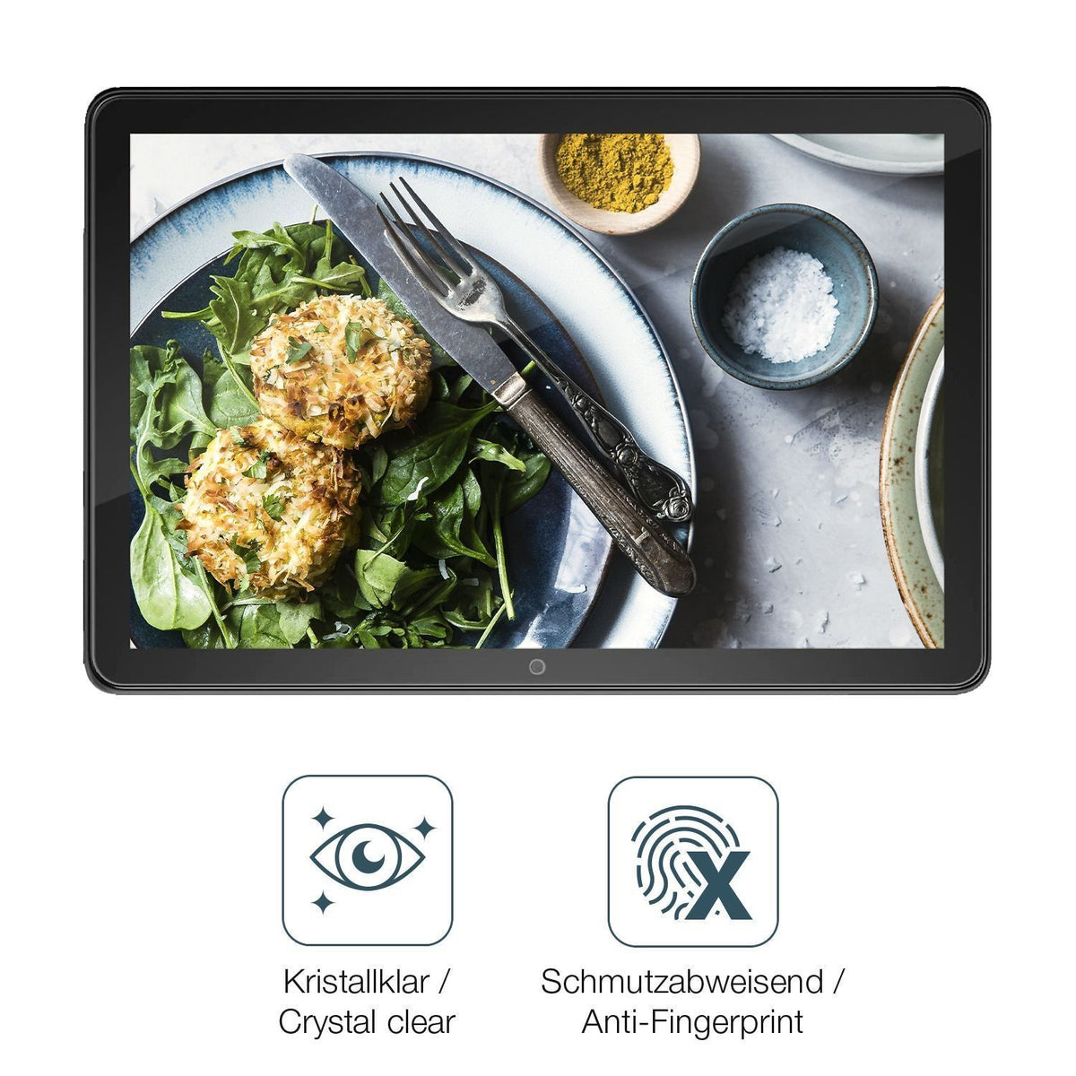2x 9H Schutzfolie für Amazon Fire HD 10 (2023) Pan (5)